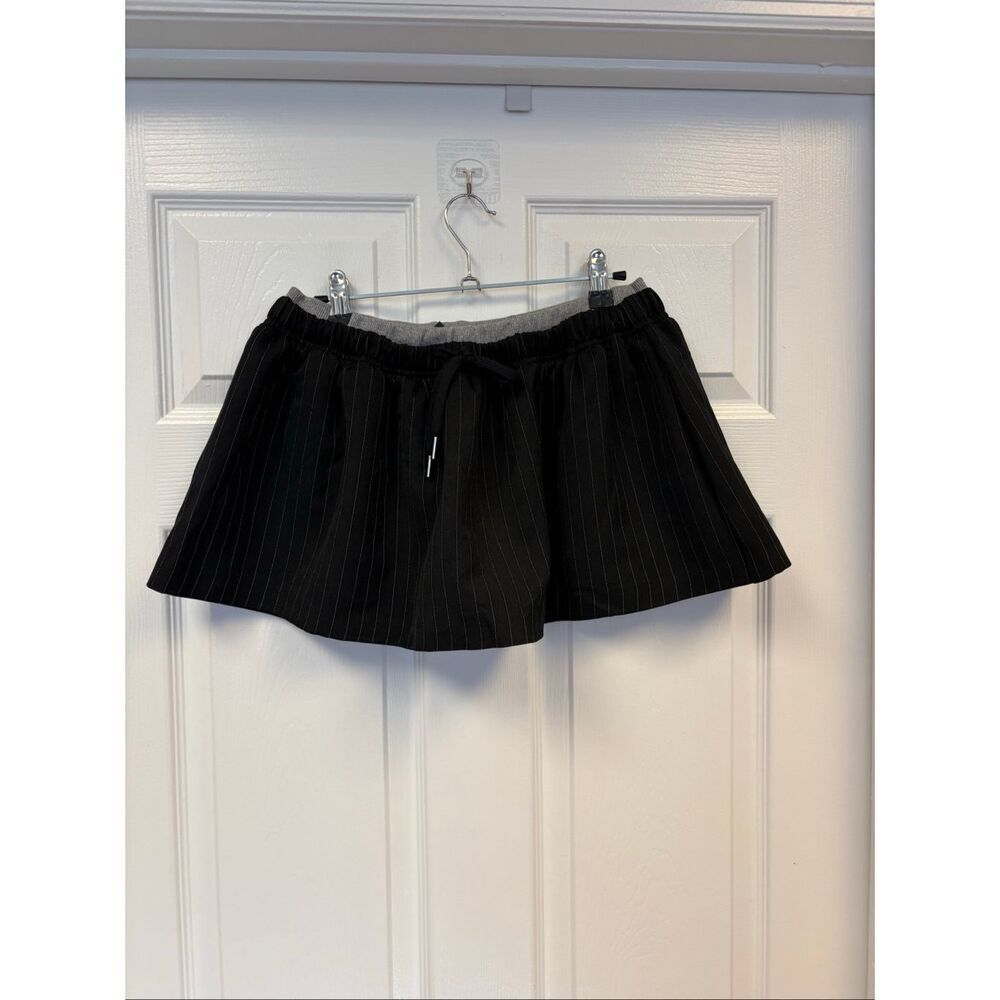 Pin Striped Mini Skirt